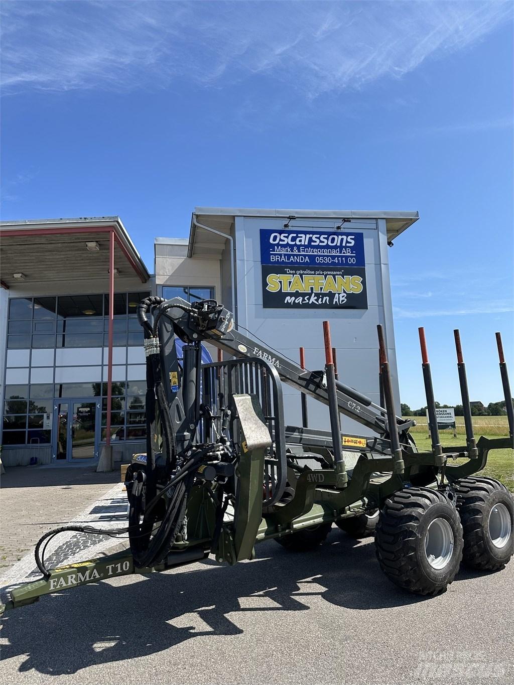 Farma T10G2 Metsäperävaunut