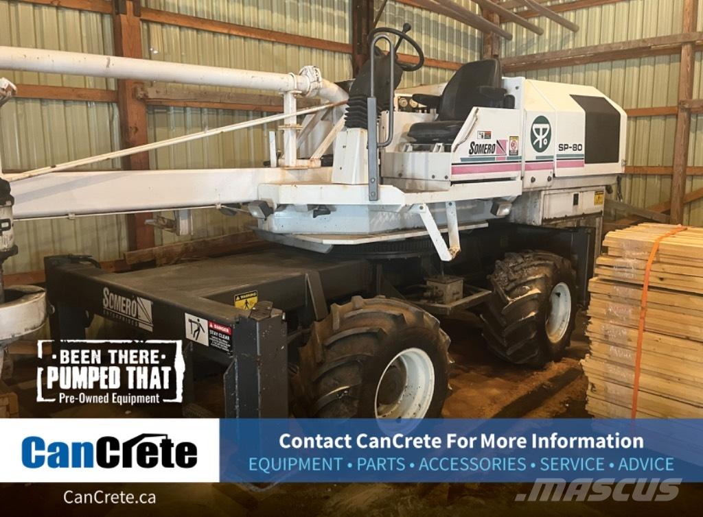 Somero SP-80 (#1105) Lisävarusteet