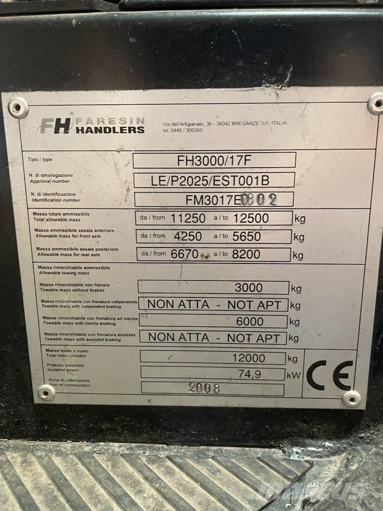Faresin FH3000/17 Kurottajat