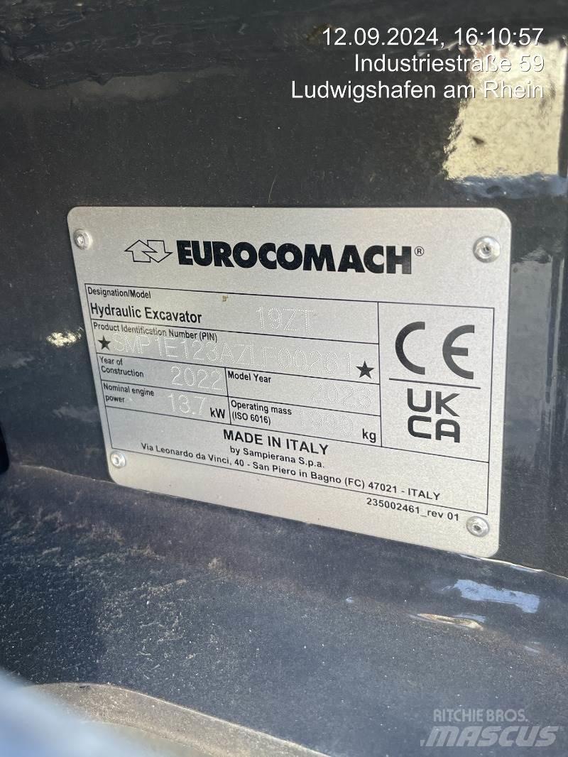 Eurocomach 19ZT Minikaivukoneet < 7t