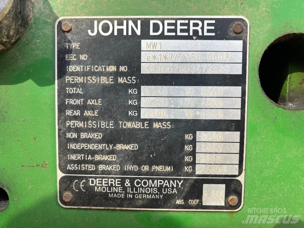 John Deere 6620 Traktorit