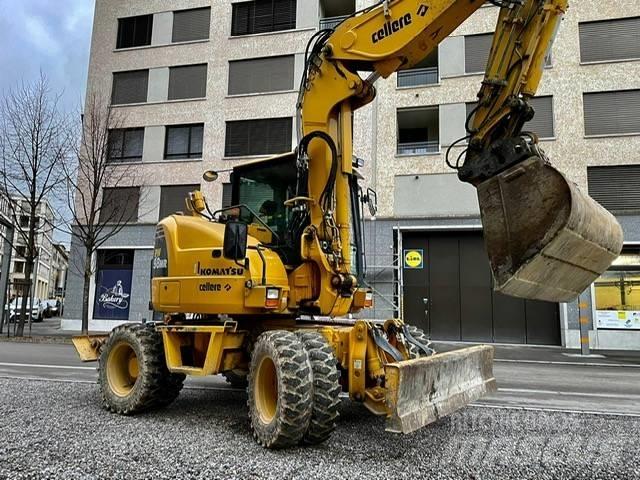 Komatsu PW 98 MR Pyöräkaivukoneet