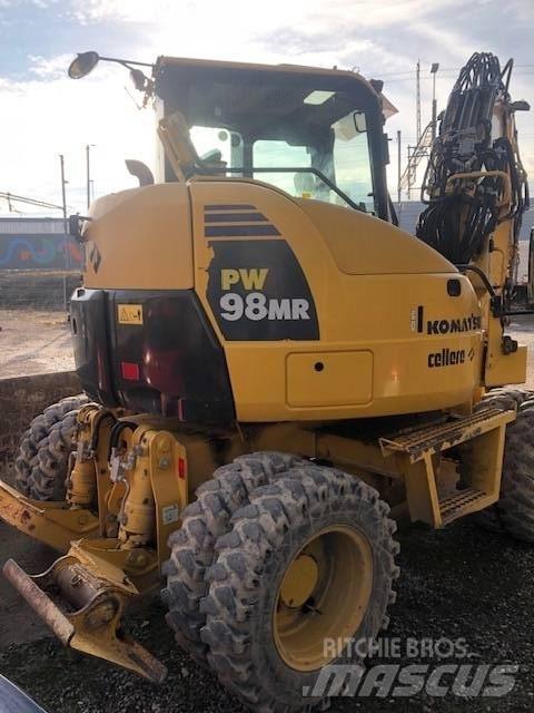 Komatsu PW 98 MR Pyöräkaivukoneet