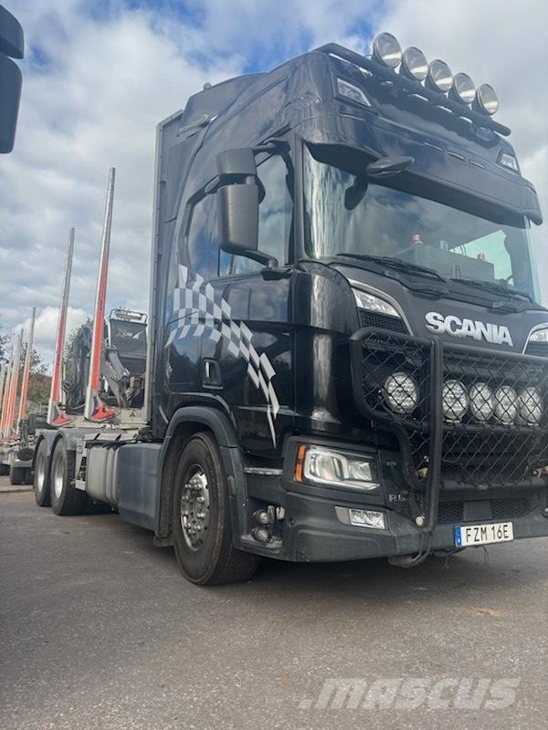 Scania R650B6X4NB Puuautot