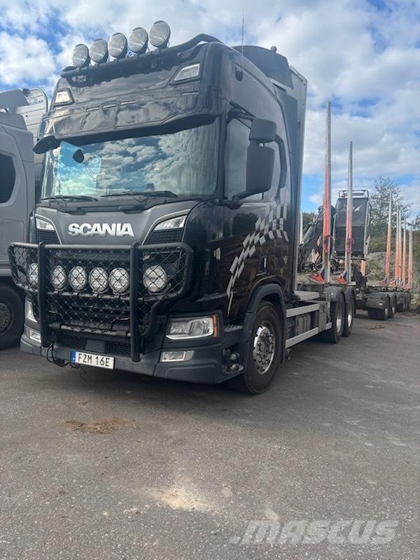 Scania R650B6X4NB Puuautot