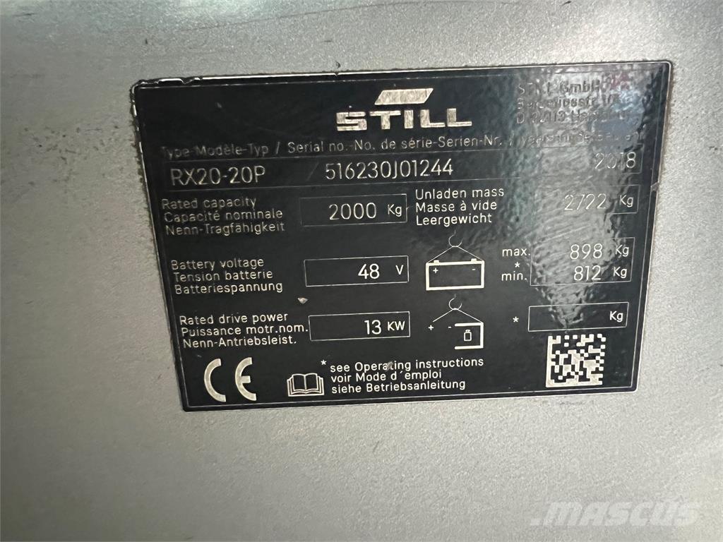 Still RX20-20P Sähkötrukit