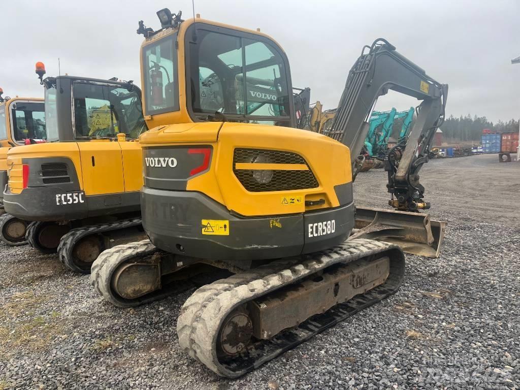 Volvo ECR 58 D Minikaivukoneet < 7t
