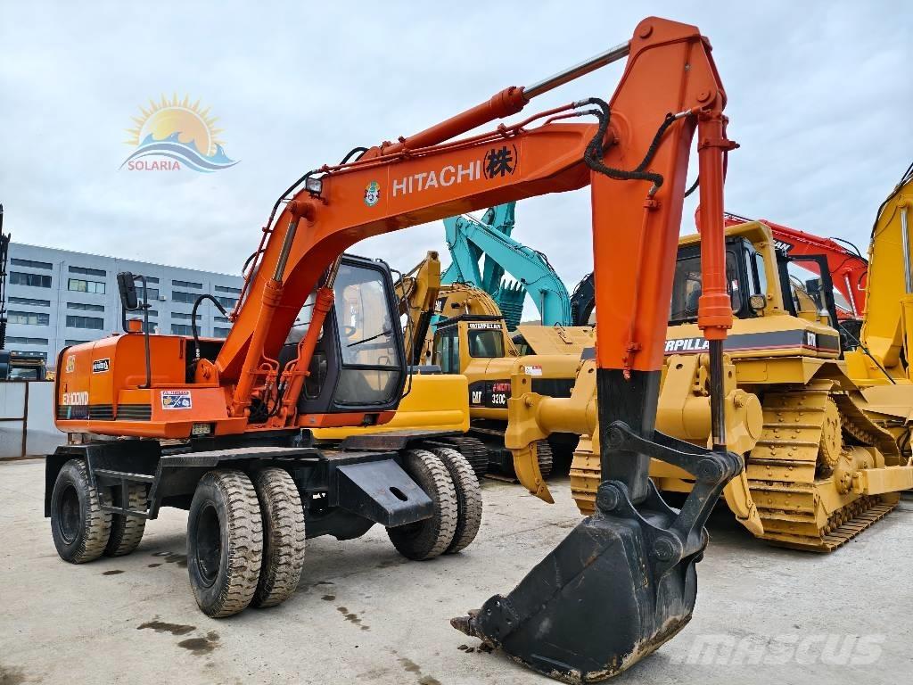 Hitachi EX 100 W D Pyöräkaivukoneet