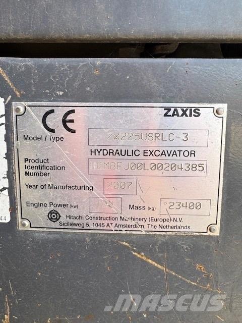 Hitachi ZX 225 Telakaivukoneet