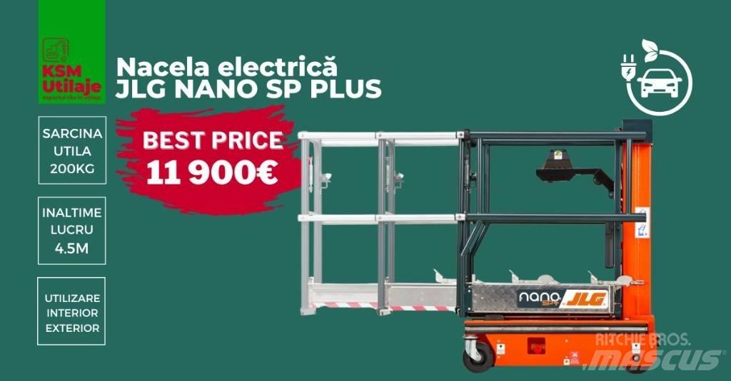 JLG JLG NANO SP PLUS Pienikokoiset itseliikkuvat puominostimet