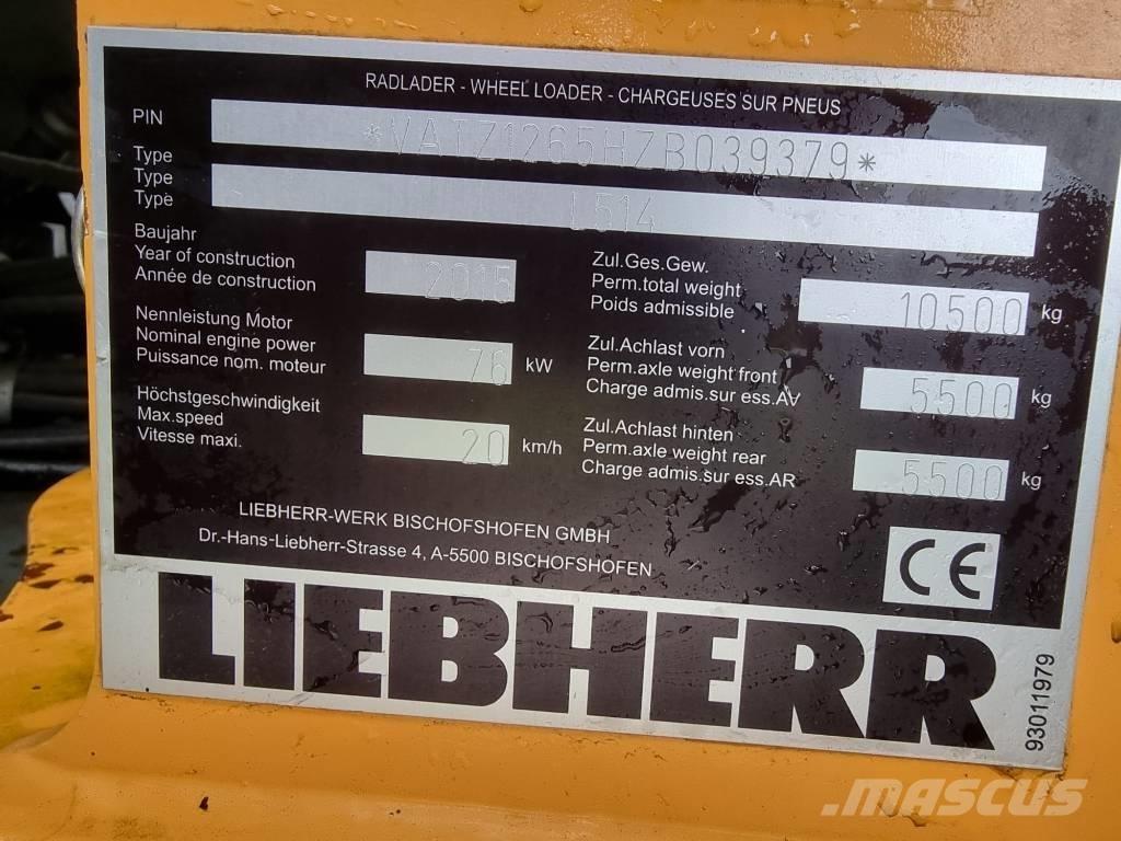 Liebherr L 514 Pyöräkuormaajat