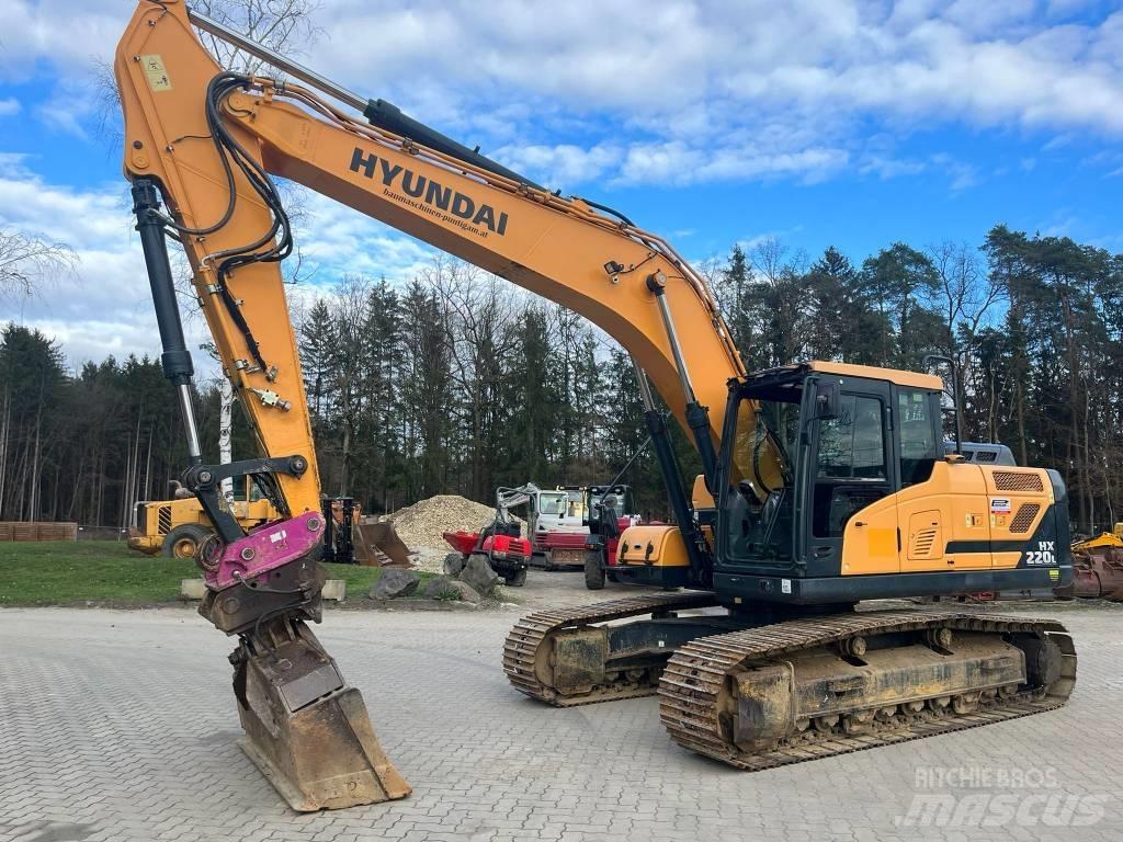 Hyundai HX 220 L Telakaivukoneet