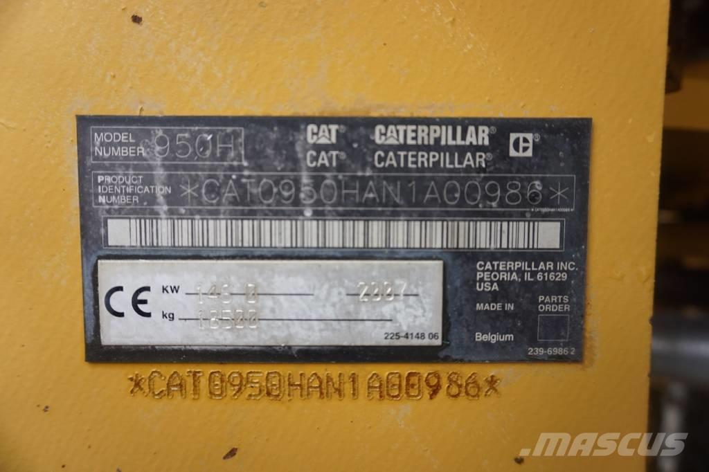 CAT 950 H Pyöräkuormaajat