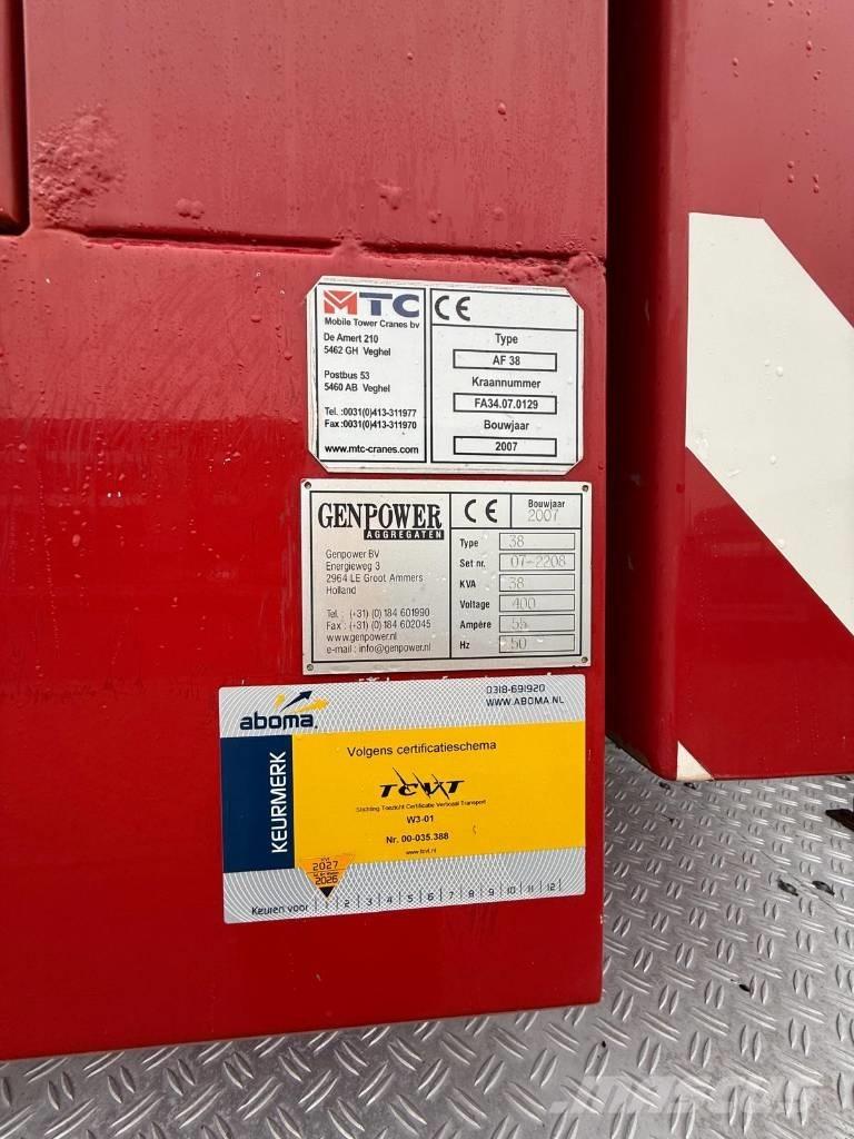 Faun AF 38 Torninosturit