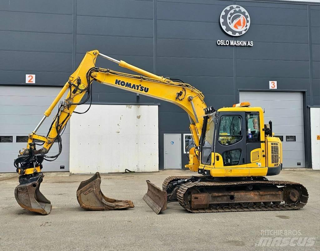 Komatsu PC 138 Midikaivukoneet 7t - 12t