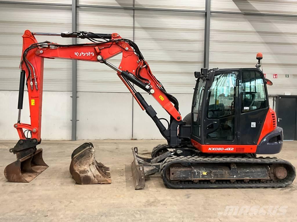 Kubota KX 080-4 A 2 Midikaivukoneet 7t - 12t
