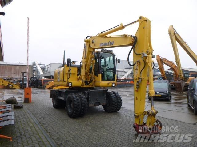 Komatsu PW 140-7 Pyöräkaivukoneet