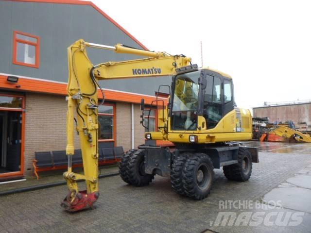 Komatsu PW 140-7 Pyöräkaivukoneet