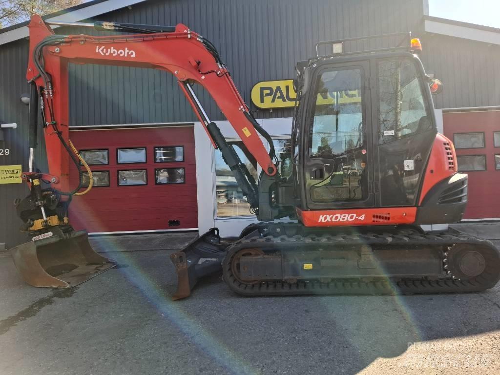 Kubota KX 080-4 Midikaivukoneet 7t - 12t