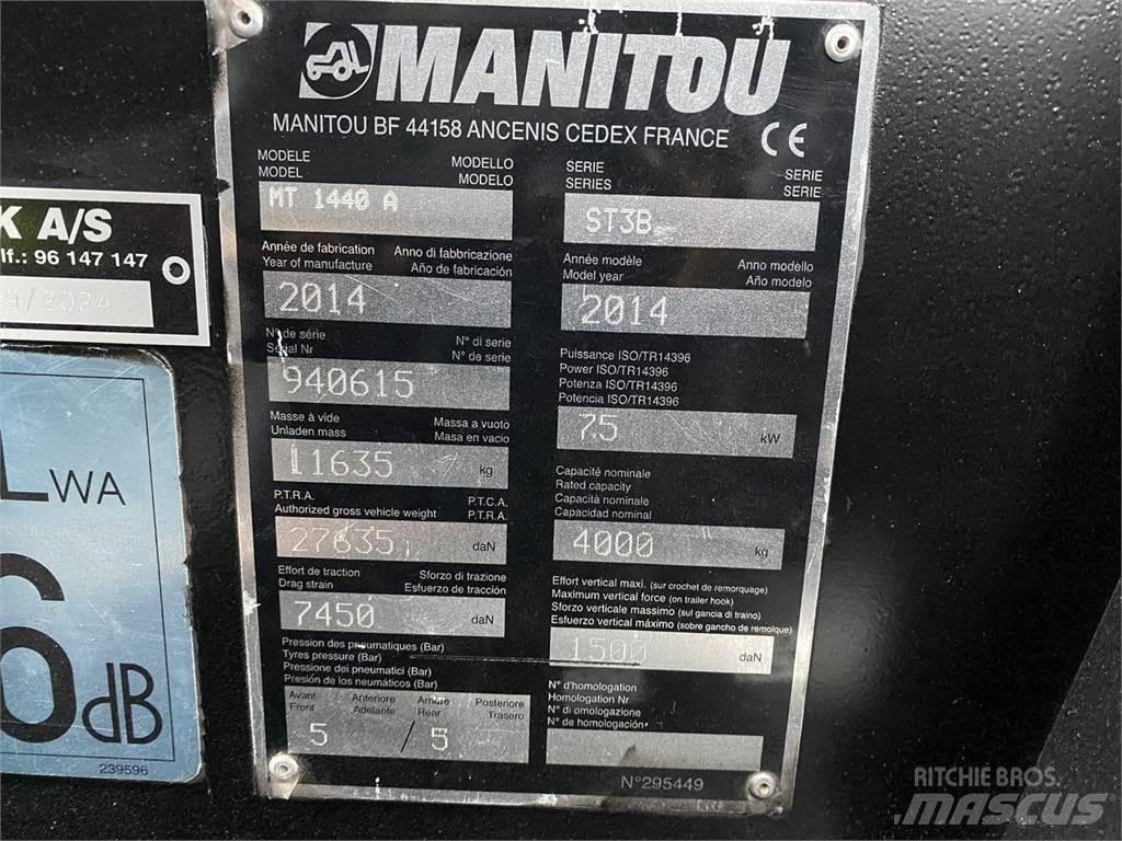 Manitou MT1440A Kurottajat