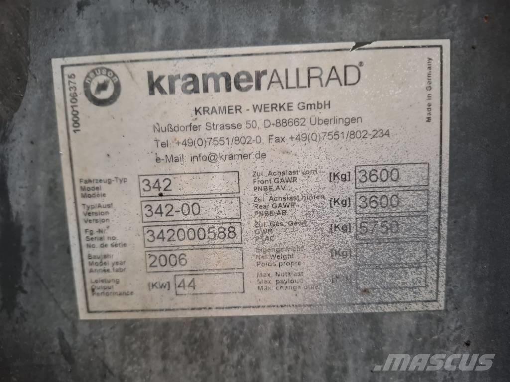 Kramer 380  *** Tarjous *** Pyöräkuormaajat