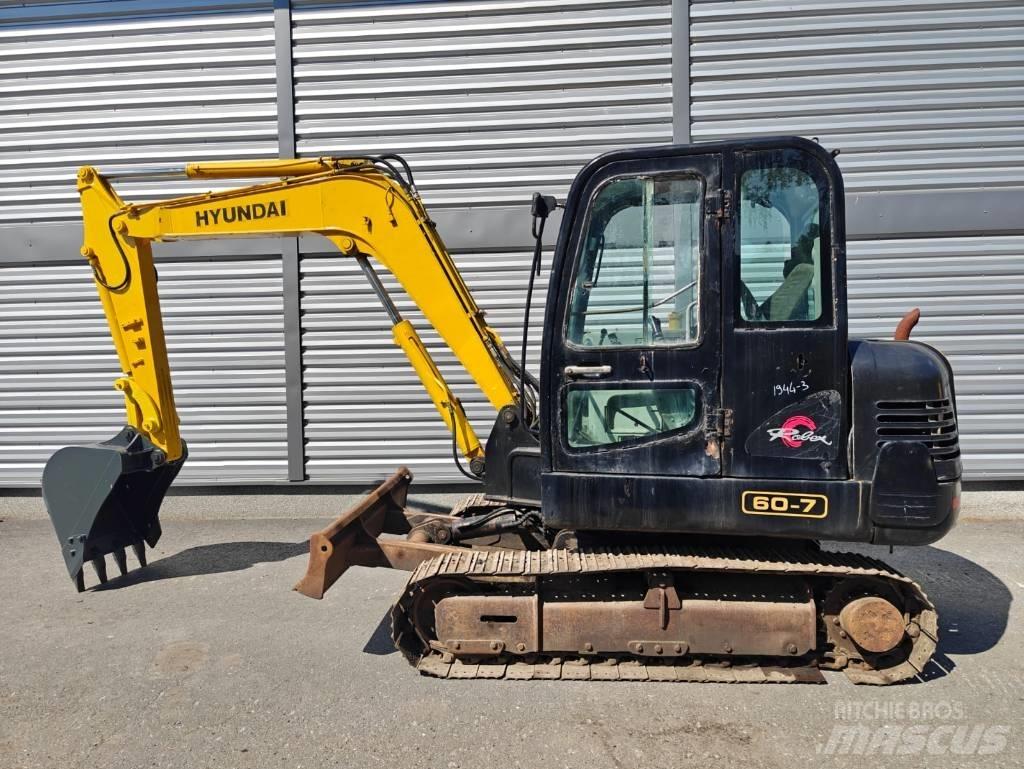 Hyundai R 60-7 Minikaivukoneet < 7t