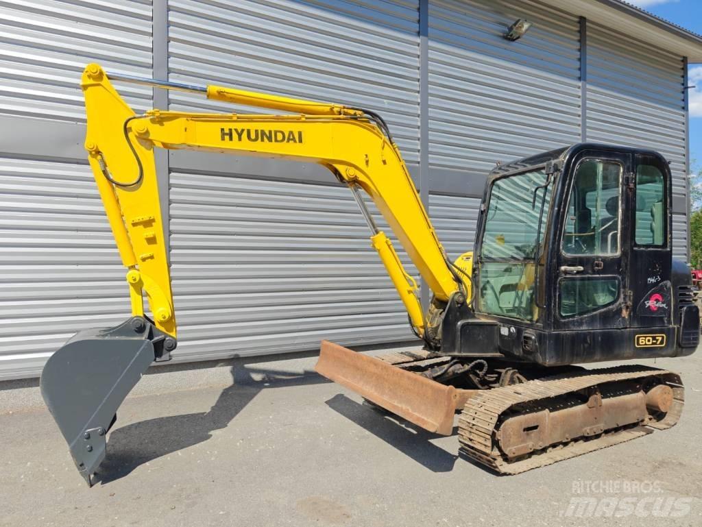 Hyundai R 60-7 Minikaivukoneet < 7t