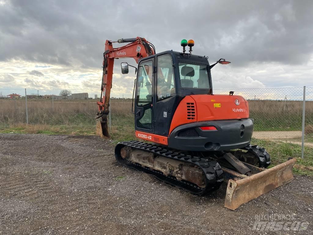 Kubota KX 080-4 Midikaivukoneet 7t - 12t