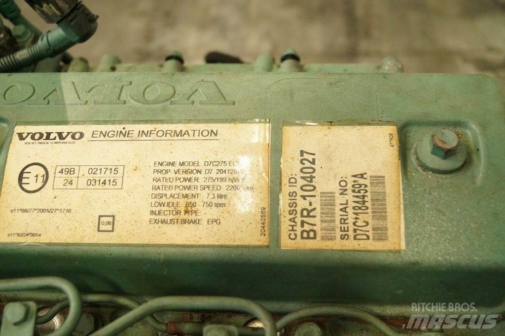 Volvo D7C USED Moottorit