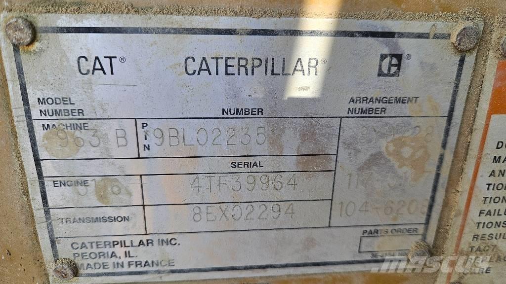 CAT 963 B Telakuormaajat