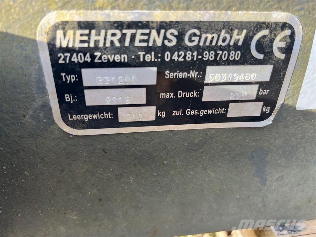 Weidemann BP 1200 Muut karjatalouskoneet ja lisävarusteet