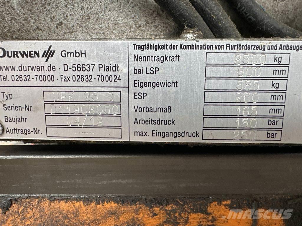 Durwen DPK25C Muut koneet