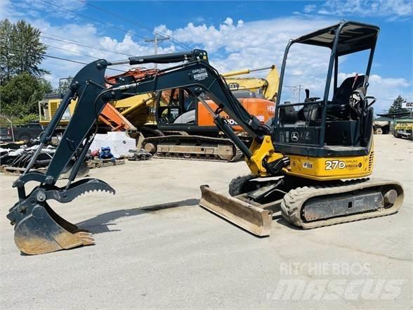 John Deere 27D Minikaivukoneet < 7t