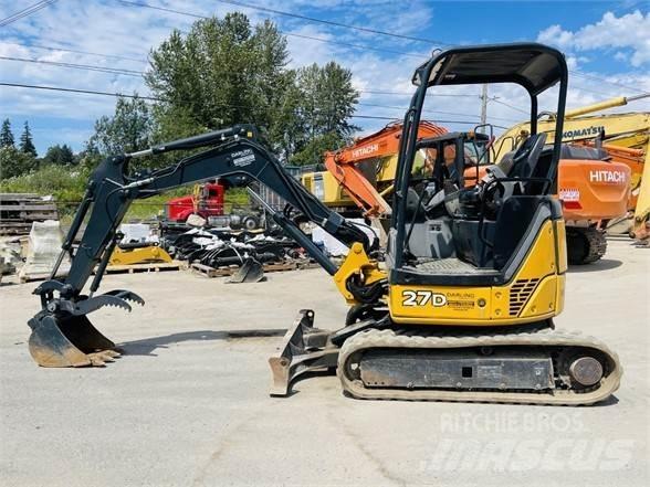 John Deere 27D Minikaivukoneet < 7t