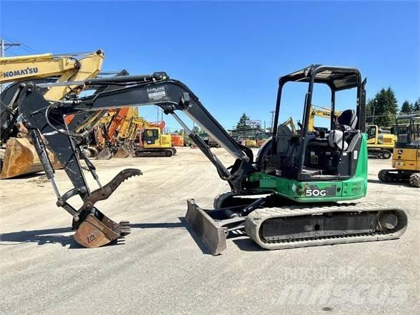 John Deere 50G Minikaivukoneet < 7t
