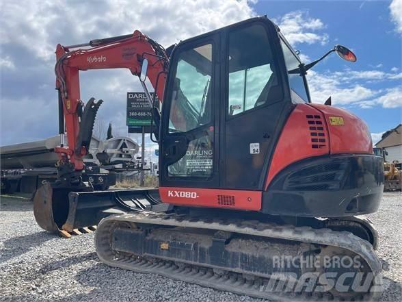Kubota KX080-4 Telakaivukoneet