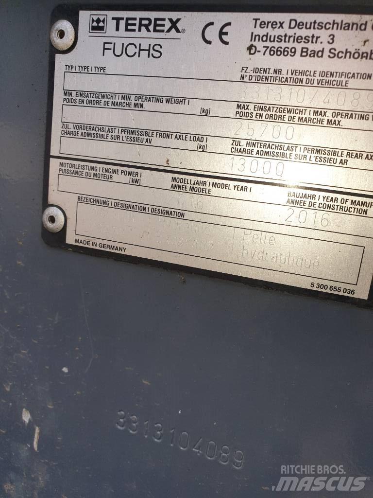 Fuchs MHL331E Jätteenkäsittelijät