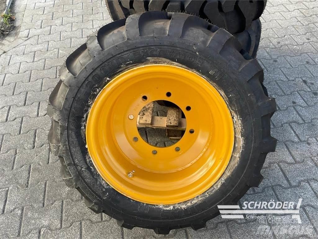 Mitas 4X 500/45-20 Renkaat ja vanteet