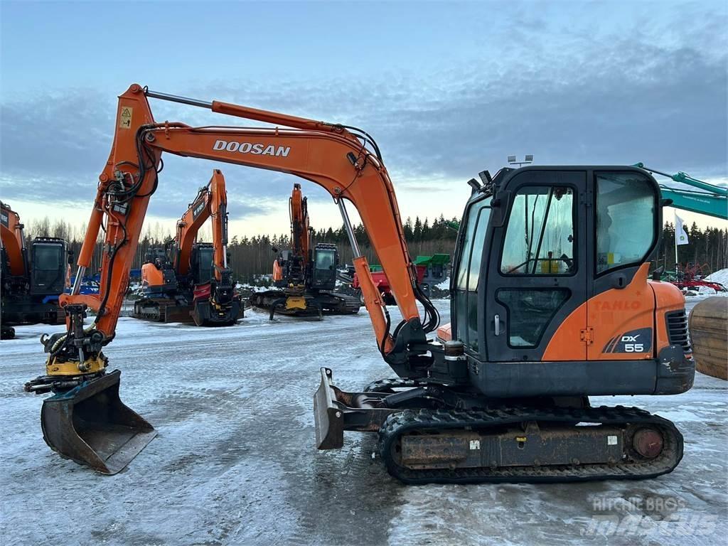 Doosan dx55 Minikaivukoneet < 7t