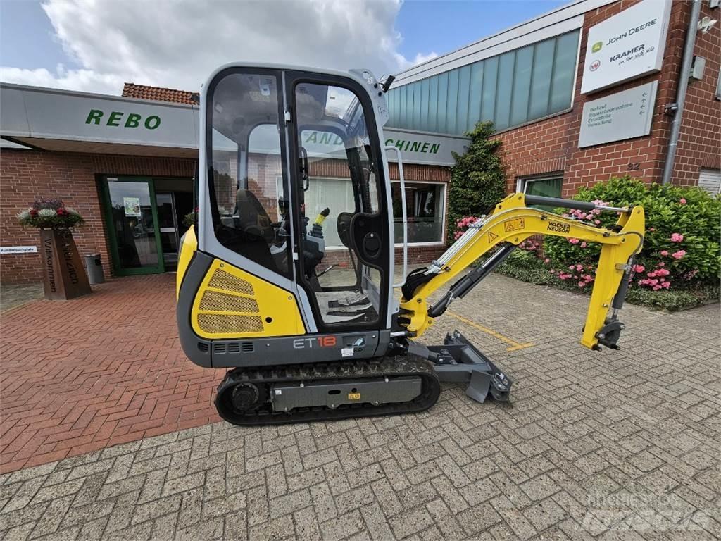 Wacker ET 18 Minikaivukoneet < 7t