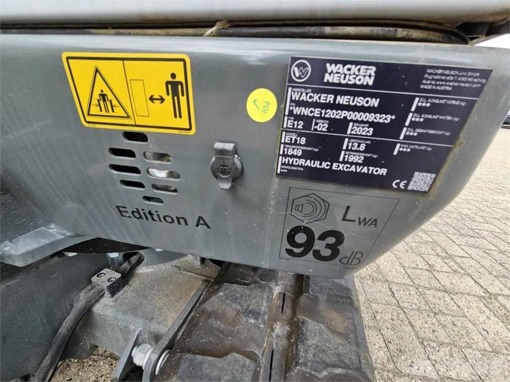 Wacker ET 18 Minikaivukoneet < 7t