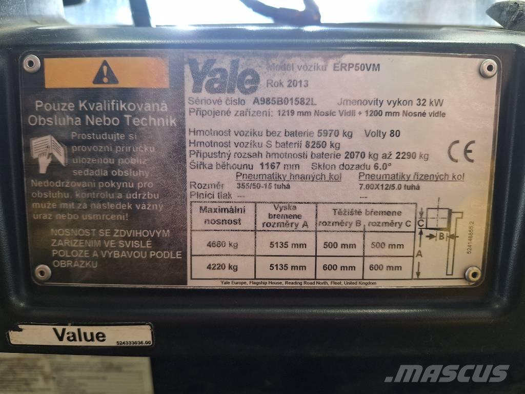 Yale ERP 50 VM Sähkötrukit
