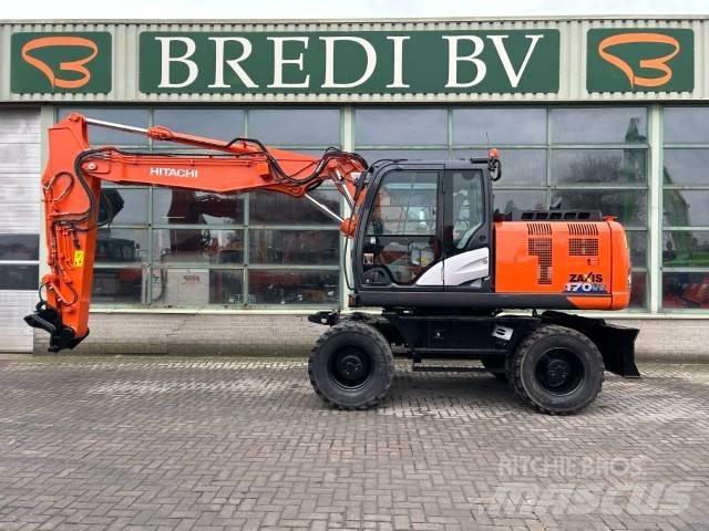 Hitachi ZX 170 W-6 Pyöräkaivukoneet