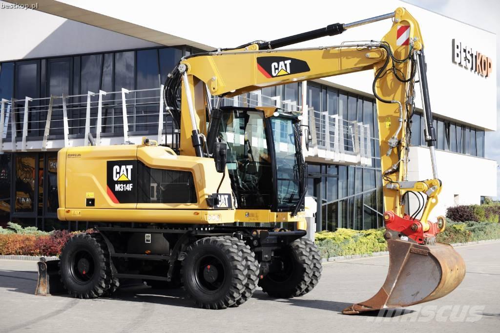 CAT M 314 F Pyöräkaivukoneet