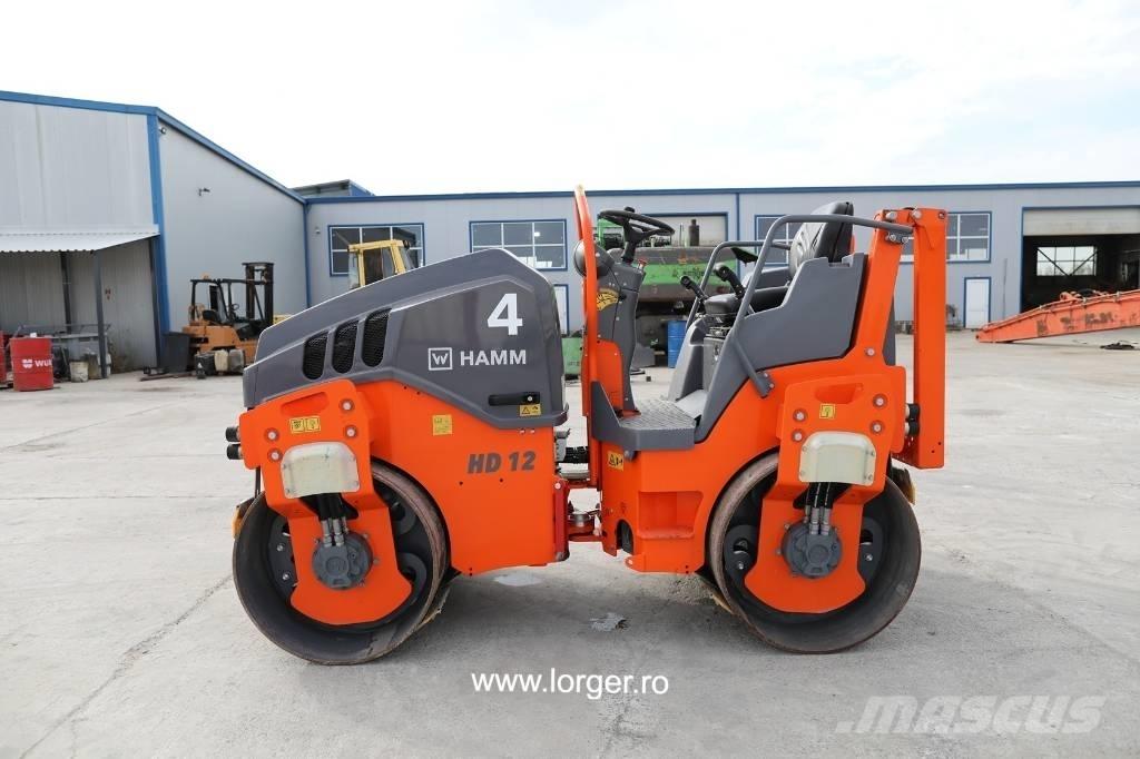 Hamm HD 12 VV Tandemjyrät