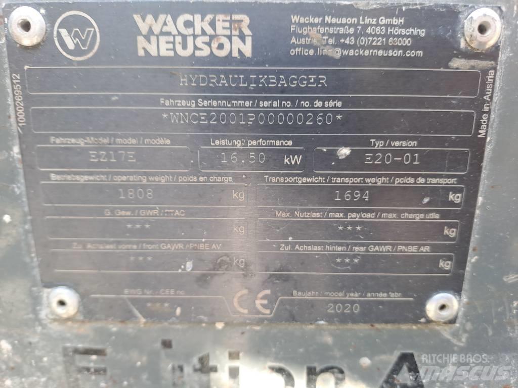 Wacker Neuson EZ17e Telakaivukoneet