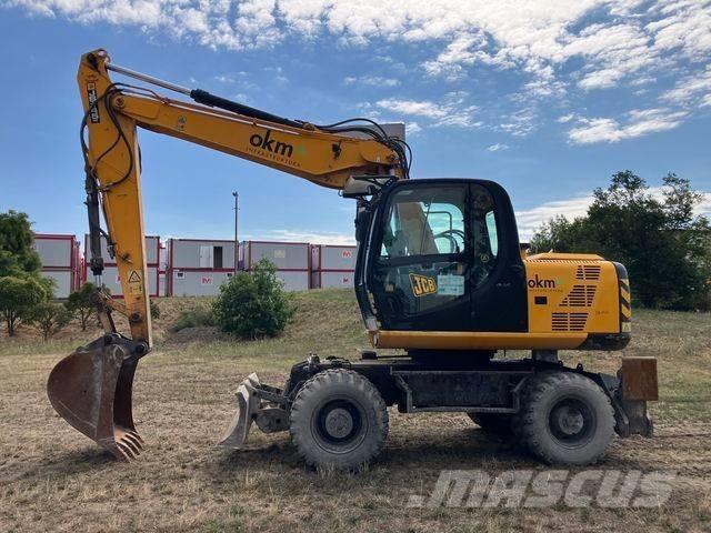 JCB JS 145 W Pyöräkaivukoneet
