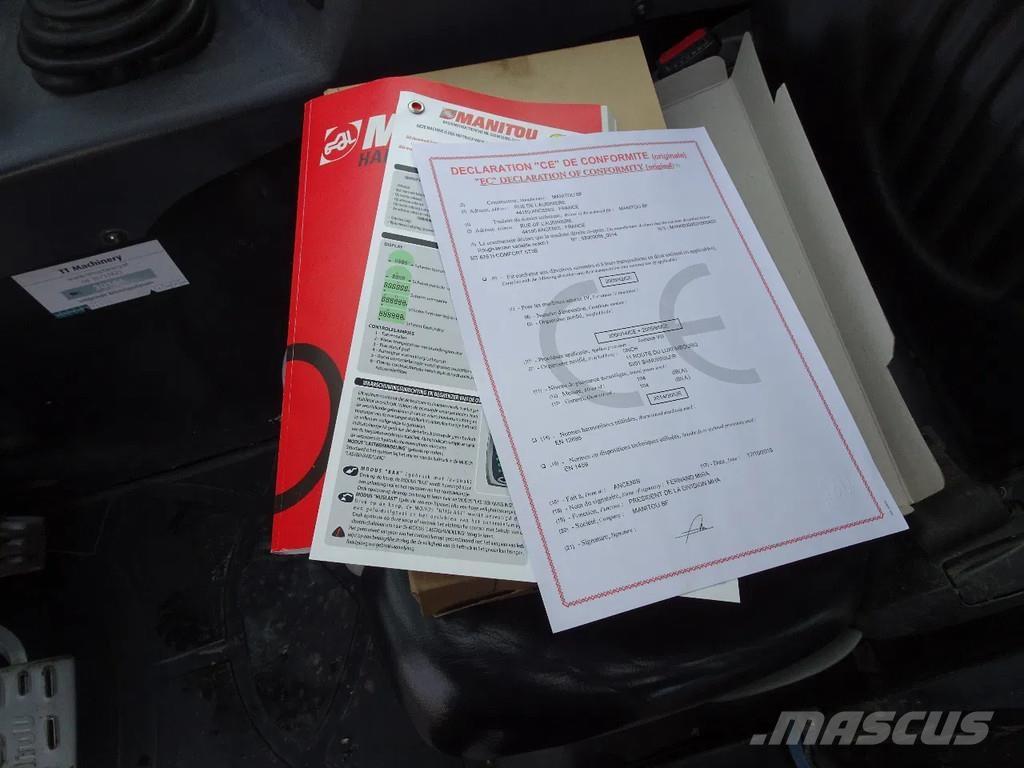 Manitou MT625H Kurottajat