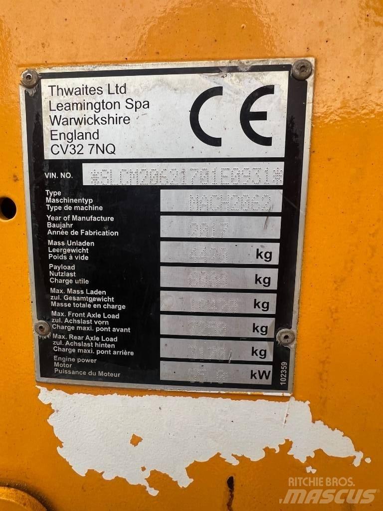 Thwaites MACH 2062 Dumpperit