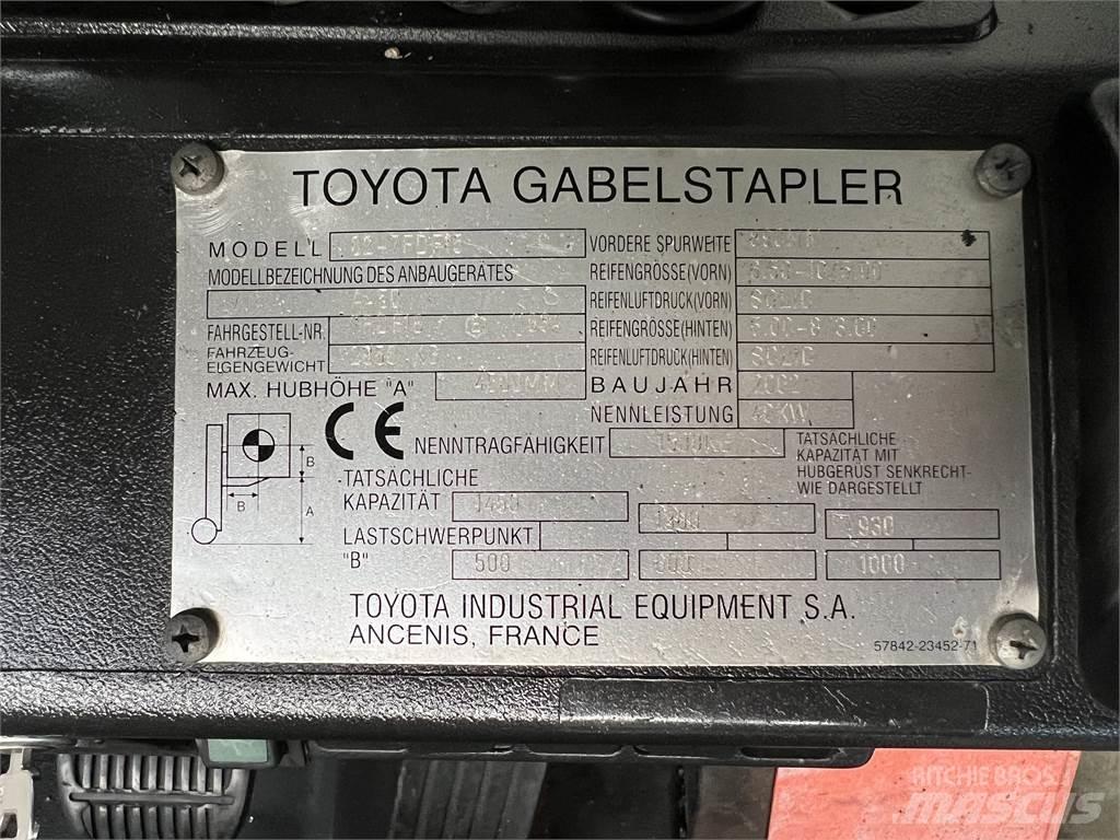 Toyota 02-7FDF15 Dieseltrukit